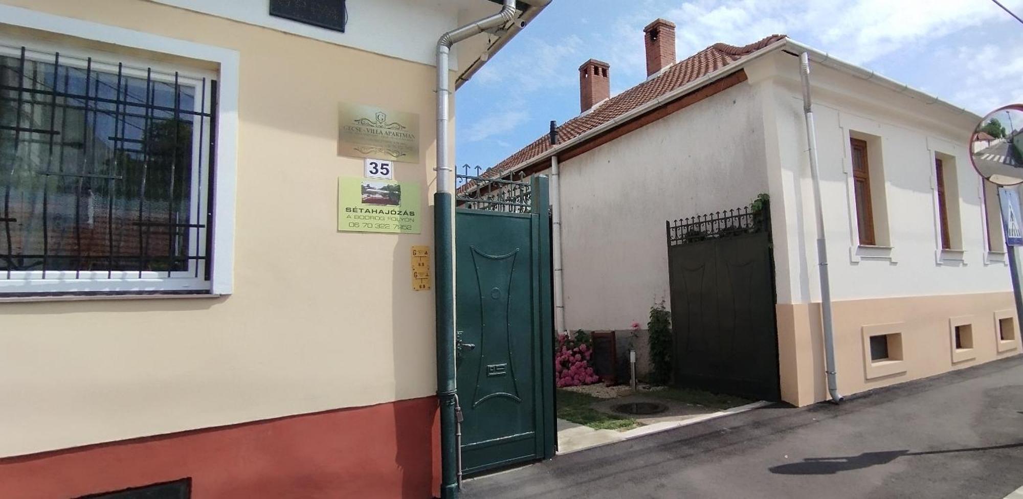 Gecse-Villa Sárospatak Exterior photo